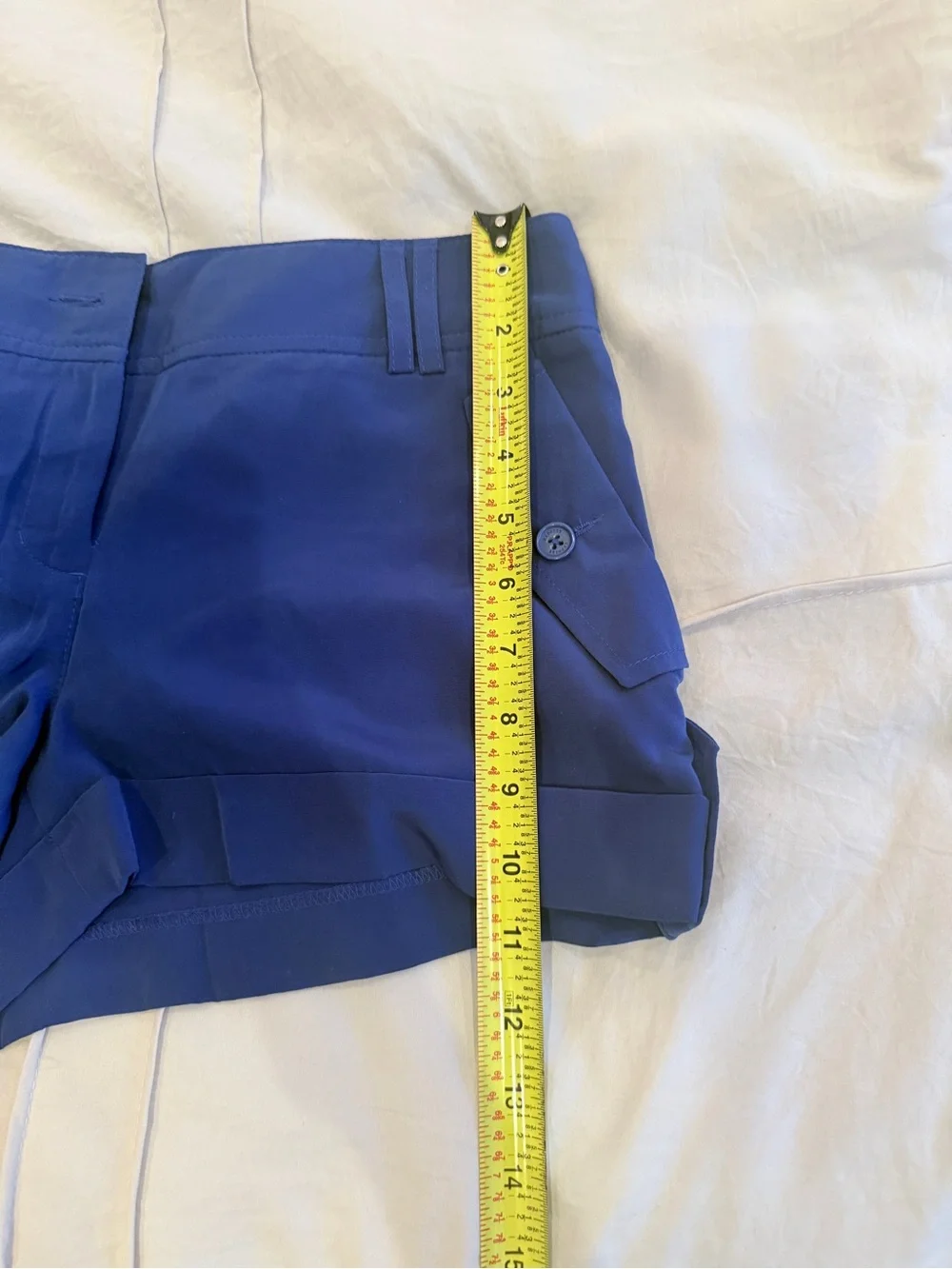 Express Royal Blue Tailored Shorts